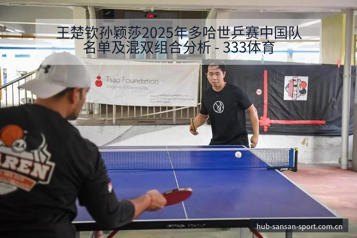王楚钦孙颖莎2025年多哈世乒赛中国队名单及混双组合分析 - 333体育